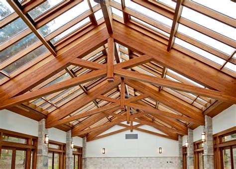 Glass Roof With Exposed Truss Support Glass Roof Roof Architecture