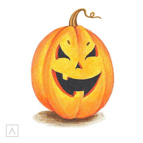 How To Draw A Realistic Pumpkin Step By Step — Uk