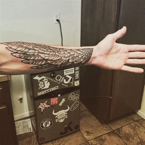 Wing Forearm Sleeve Tattoo Forearm Sleeve Tattoos Wing Tattoo Men Forearm Cover Up Tattoos