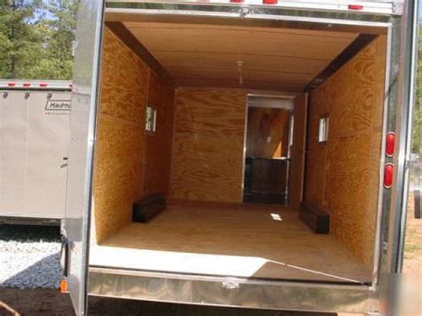 85x28 Haulmark Enclosed Cargo Office Trailer