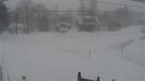 Moncton Snow Storm Time Lapse 2015 Youtube