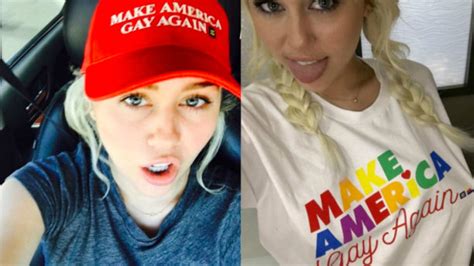 Miley Cyrus Wants To Make America Gay Again