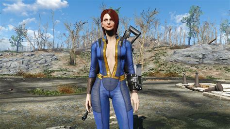 Unzipped Vault Suit Vanilla Body Conversions By Femshepping At