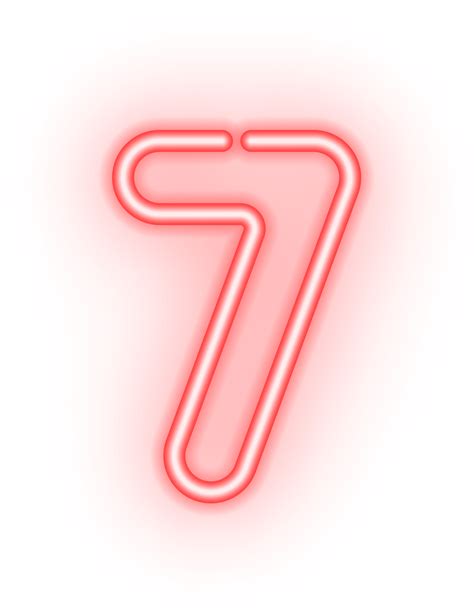 Number Seven Neon Transparent Png Image Gallery Yopriceville High