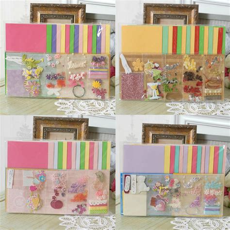 Contains at least 200+ pieces and w ill create 10+ complete cards. Aliexpress.com : Buy Creative Simple Card Making Kits for ...