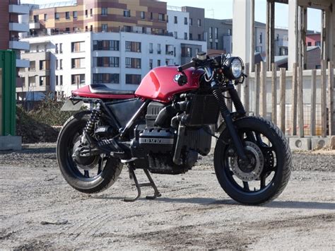 Rear sets are another great way to make your cafe racer more serious. BMW K75 Cafe Racer by Tom Racing Designs | BikeBrewers.com