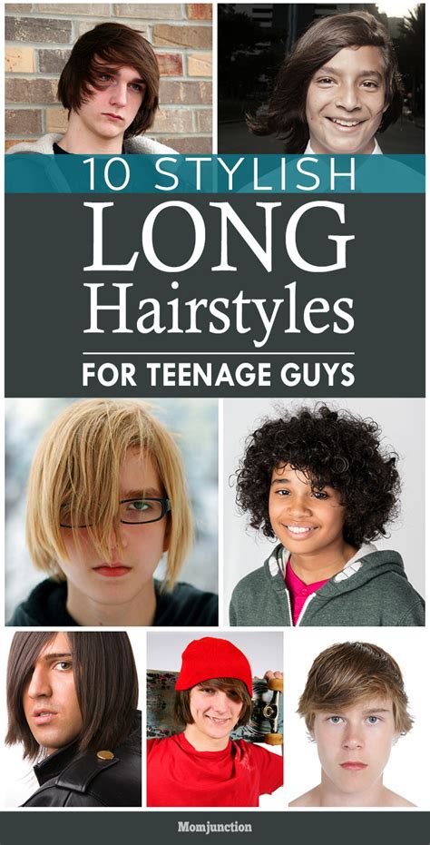 The following hairstyles will suit your fashion craving and still bring out 1. 15 Cool Long Hairstyles And Haircuts For Teenage Guys