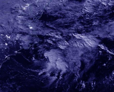 Nasa Noaa Satellite Provides A Nighttime View Of New Atlantic Tropical