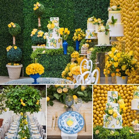 Lemon Themed Party Lemon Party Wedding Themes Wedding Styles