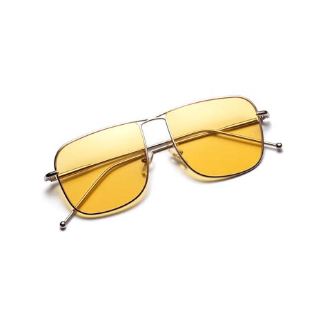 Yellow Sunglasses Mens