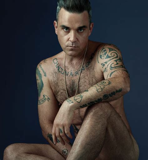 Robbie Williams Llega A Sus 44 Años De Edad Más Apuesto Que Nunca