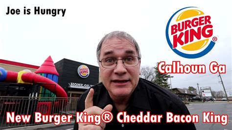 Burger King® New Cheddar Bacon King Review Bacon Cheddar🍔👑🧀🥓 Burger