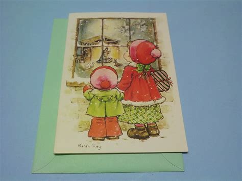8os Sarah Kay Christmas Greeting Card My Sweet 80s Flickr