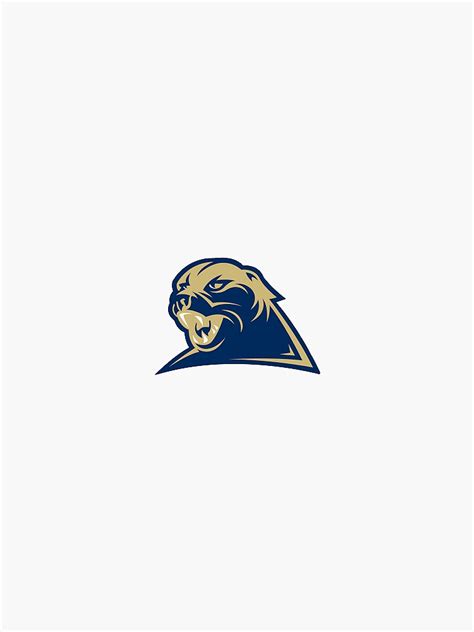 Pitt Panther Logo Sticker By Acap98 Redbubble