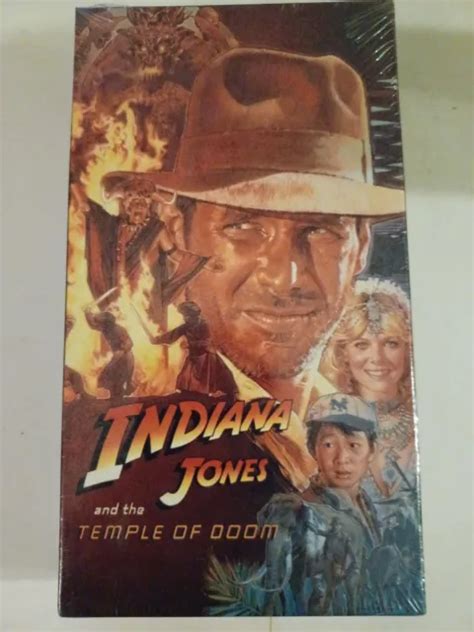 Indiana Jones And The Temple Of Doom Vhs Paramount Release