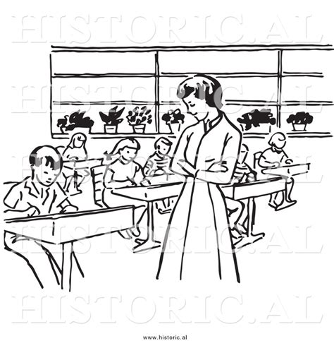 Download High Quality School Clipart Black And White Classroom