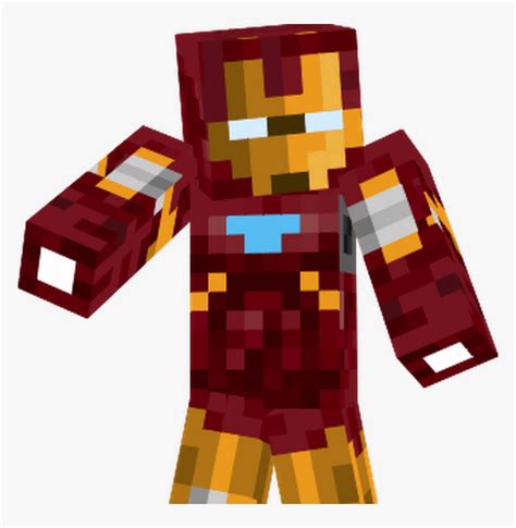 Minecraft Iron Man Game Iron Man Minecraft Png Transparent Png Kindpng