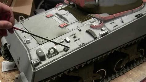 16th Scale Rc Armortek M4a4 Sherman Tank Project Video 14 Ready To