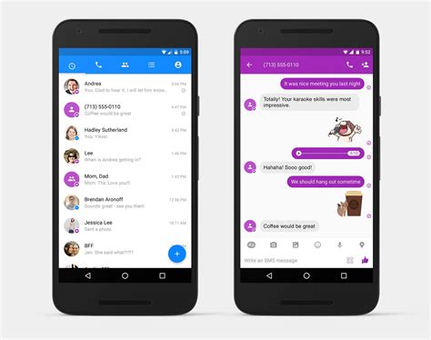 You Can Now Use Facebook Messenger To Send And Receive Text Messages Android Central