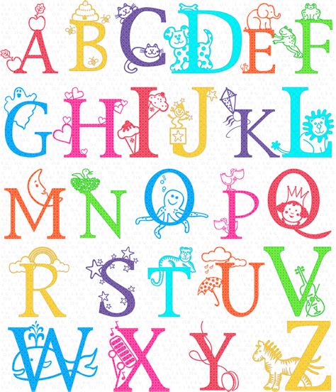 Alphabet Graphics Free Download And Printable Alphabet Images