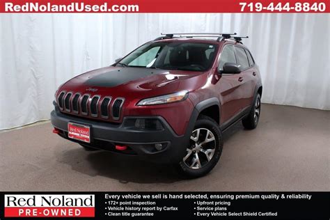 2016 Jeep Cherokee Trailhawk Rugged Suv For Sale In Colorado Springs
