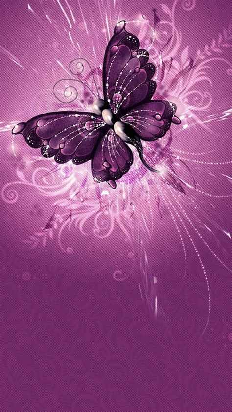 Purple Butterfly Aesthetic Wallpapers Wallpaper Cave 5f0