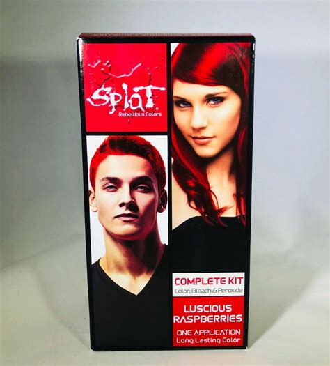 Buy Splat Semi Permanent Hair Color Complete Kit Luscious Raspberry