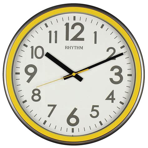 5 out of 5 stars. Rhythm(Japan) Silent Silent Silky Move Wall Clock