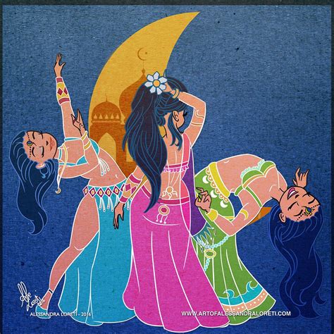 Arabian Dancers Dance Artwork Dance Paintings Illustrations