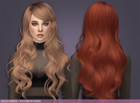 My Sims 4 Blog Sparklers Hair Retexture By Phaedrasims