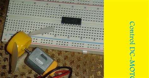 Application Control Dc Motor With L293d Arduino Projects
