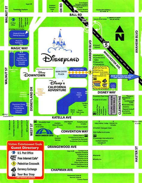 30 Disneyland Map Of Hotels Maps Online For You