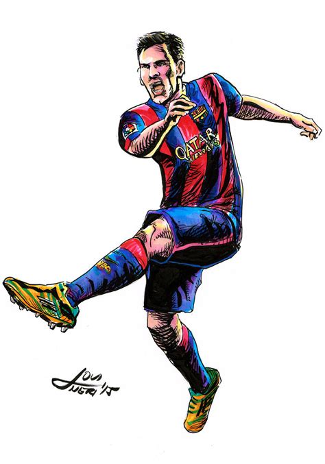 Lionel Leo Messi Football Kick By Jovigolf On Deviantart
