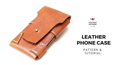Leather Phone Case With Pdf Pattern Youtube