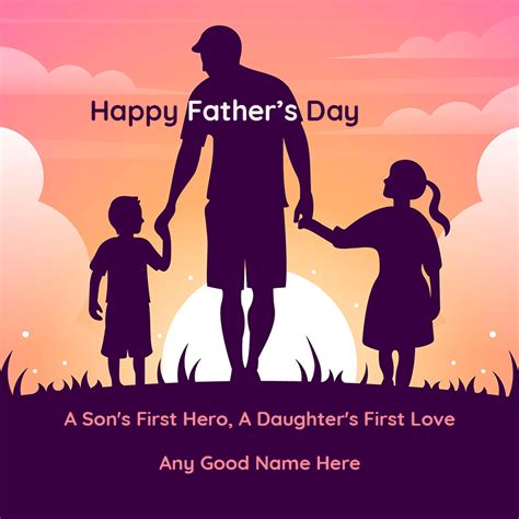 Fathers Day Wishes Quote From Daughter And Son