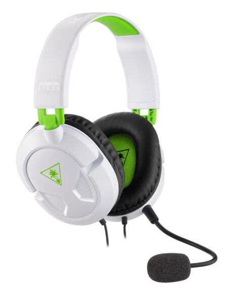 Turtle Beach Ear Force Recon 50X White Headband Headsets For Microsoft