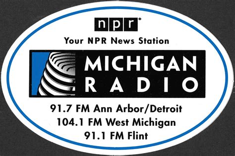 Radio Sticker Of The Day Michigan Radio