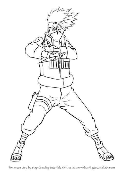 Maybe you would like to learn more about one of these? Kakashi Hatake Coloring Pages at GetColorings.com | Free ...