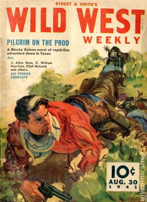 Wild West Weekly 1927 Pulp Comic Books