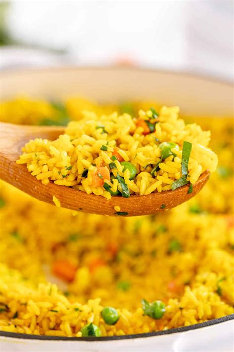 Yellow Rice Pilaf Wholesome Made Easy