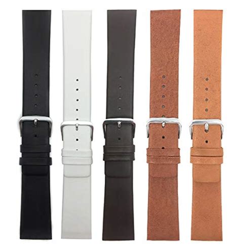 Screw Fit Genuine Leather Replacement Watch Band Strap For Skagen