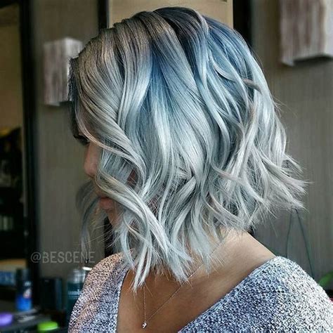 41 Bold And Beautiful Blue Ombre Hair Color Ideas With
