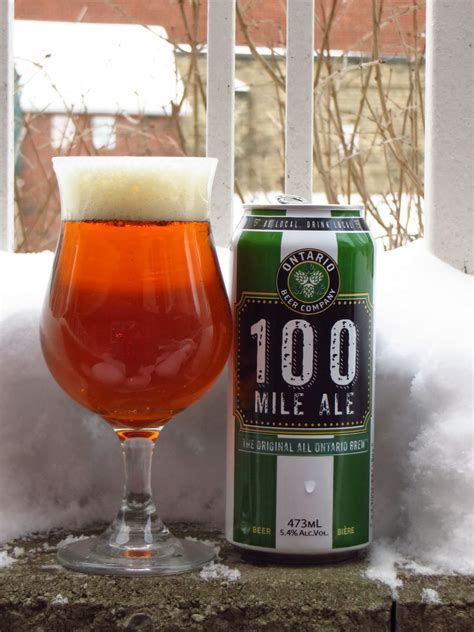 The World Of Gord Beer Of The Week 100 Mile Ale