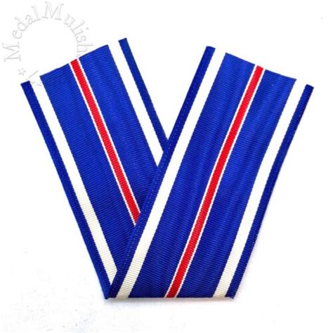 Wwii Us Distinguished Flying Cross Medal Ribbon Drape 6 Inch Length