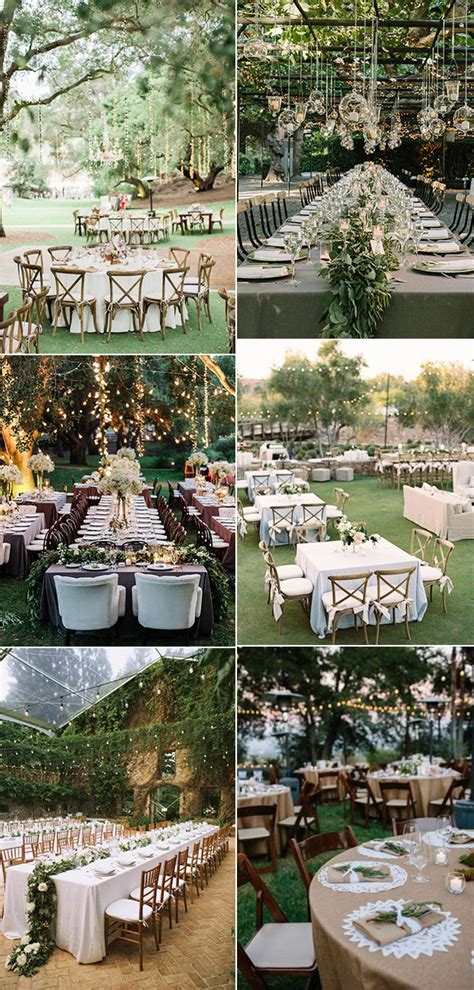 Here are some great garden wedding decoration ideas to inspire. 2017 wedding trends Archives - Oh Best Day Ever