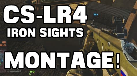Bf4 Cs Lr4 Iron Sights Sniper Montage Battlefield 4 Sniper Gameplay
