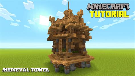 Minecraft How To Build A Mage Tower Survival Tutorial Easy