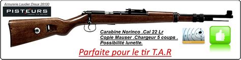 Carabine Norinco Jw25 Mini Mauser Type K 98 Cal 22lr Répétion Tir Ta