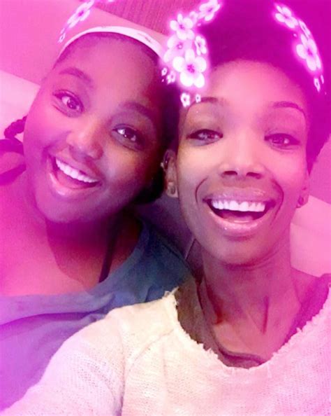 Here Are Cute Twinning Photos Of Brandy And Her Daughter Syrai