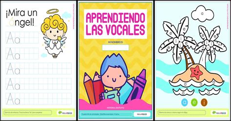 Super Cuaderno Para Aprender Las Vocales Imagenes Educativas Hot Sex Picture